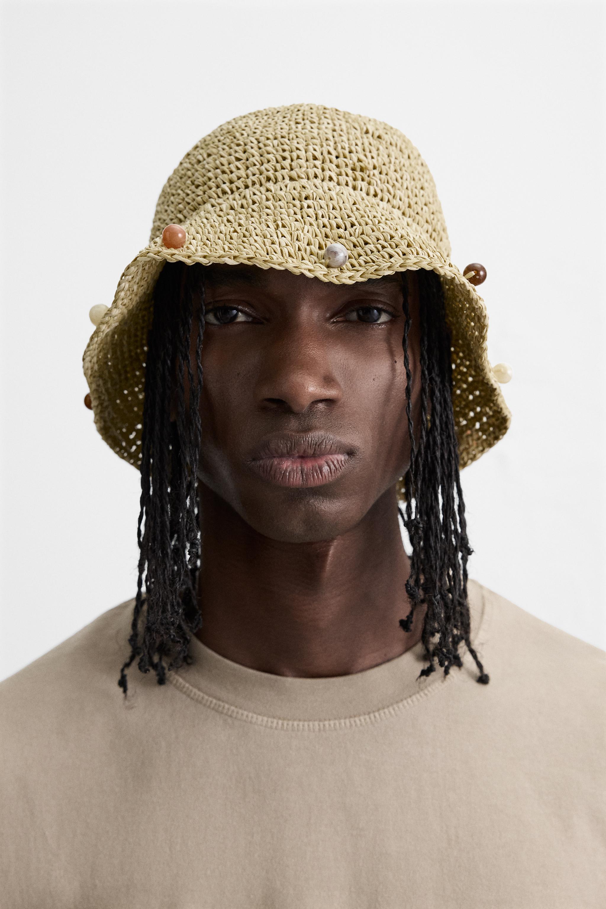 BEADED CROCHET HAT